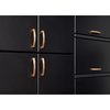 Jeffrey Alexander 128 mm Center-to-Center Satin Bronze Square Merrick Cabinet Pull 549-128SBZ